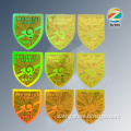 cheap custom hologram sticker color and shape customized 3D effects